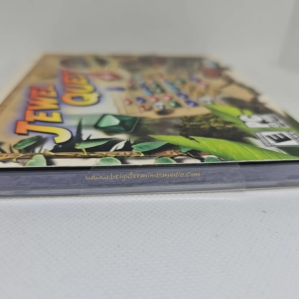 Jewel Quest + Inca Quest Bonus Video Game 2007 Factory Sealed PC CD ROM Rated E